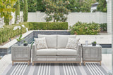 Seton Gray Creek Outdoor Sofa and Loveseat