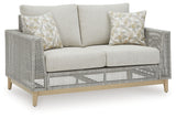 Seton Gray Creek Outdoor Sofa and Loveseat