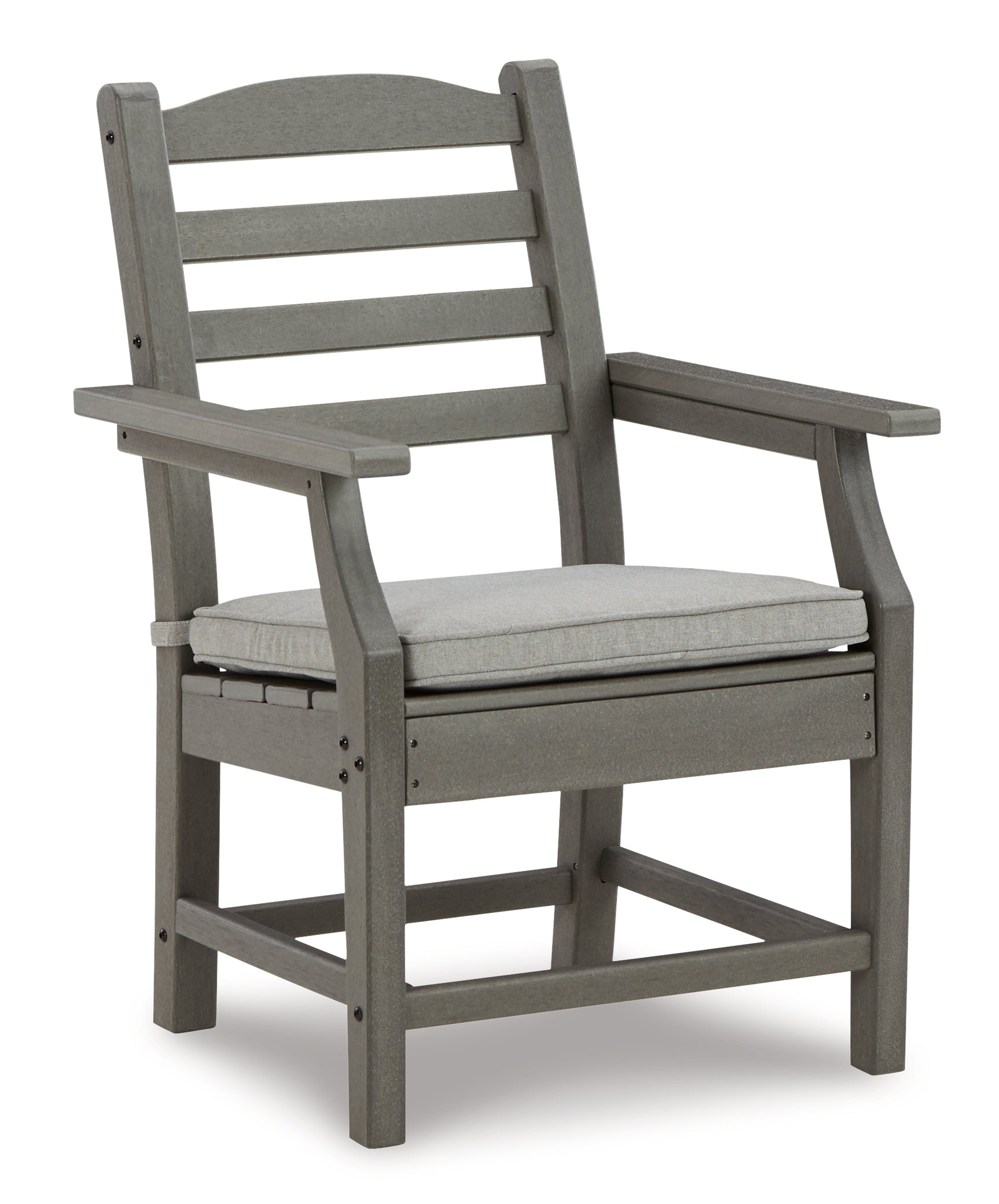 Chair back and armrest detail