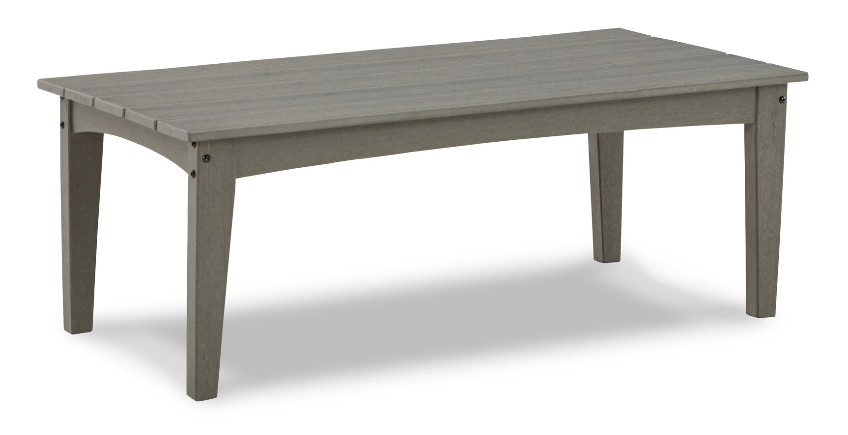 Side view of gray lounge chair from Visola outdoor set