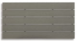 Visola Gray Outdoor Loveseat Set with Coffee Table and 2 Chairs