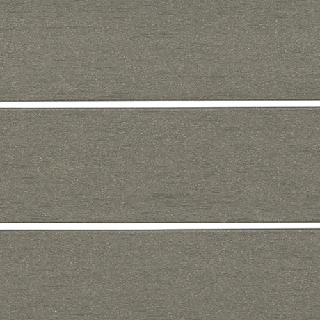 Visola gray outdoor coffee table with two end tables viewed from the front