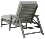 Detail of stainless steel hardware on Visola Chaise Lounge