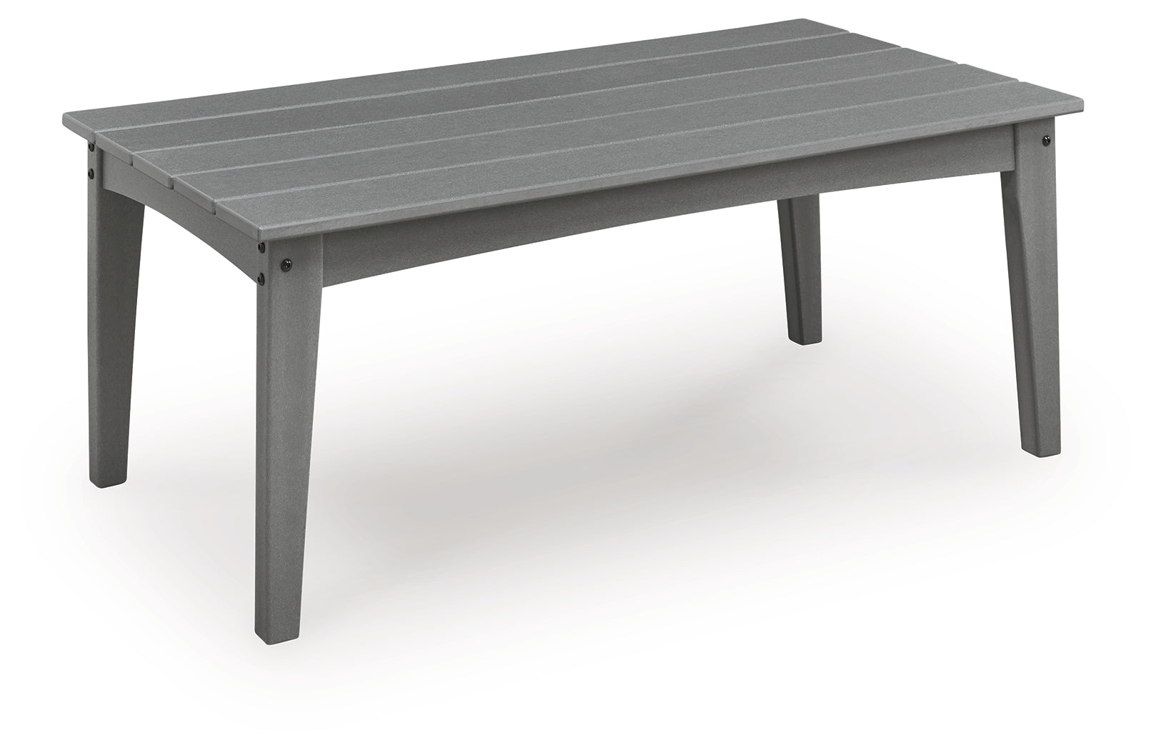 Cove Beach outdoor coffee table head-on view