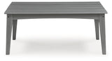 Close-up of Cove Beach outdoor coffee table finish