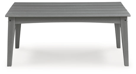Close-up of Cove Beach outdoor coffee table finish