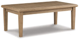 Outdoor Loveseat cushions in beige Nuvella® fabric
