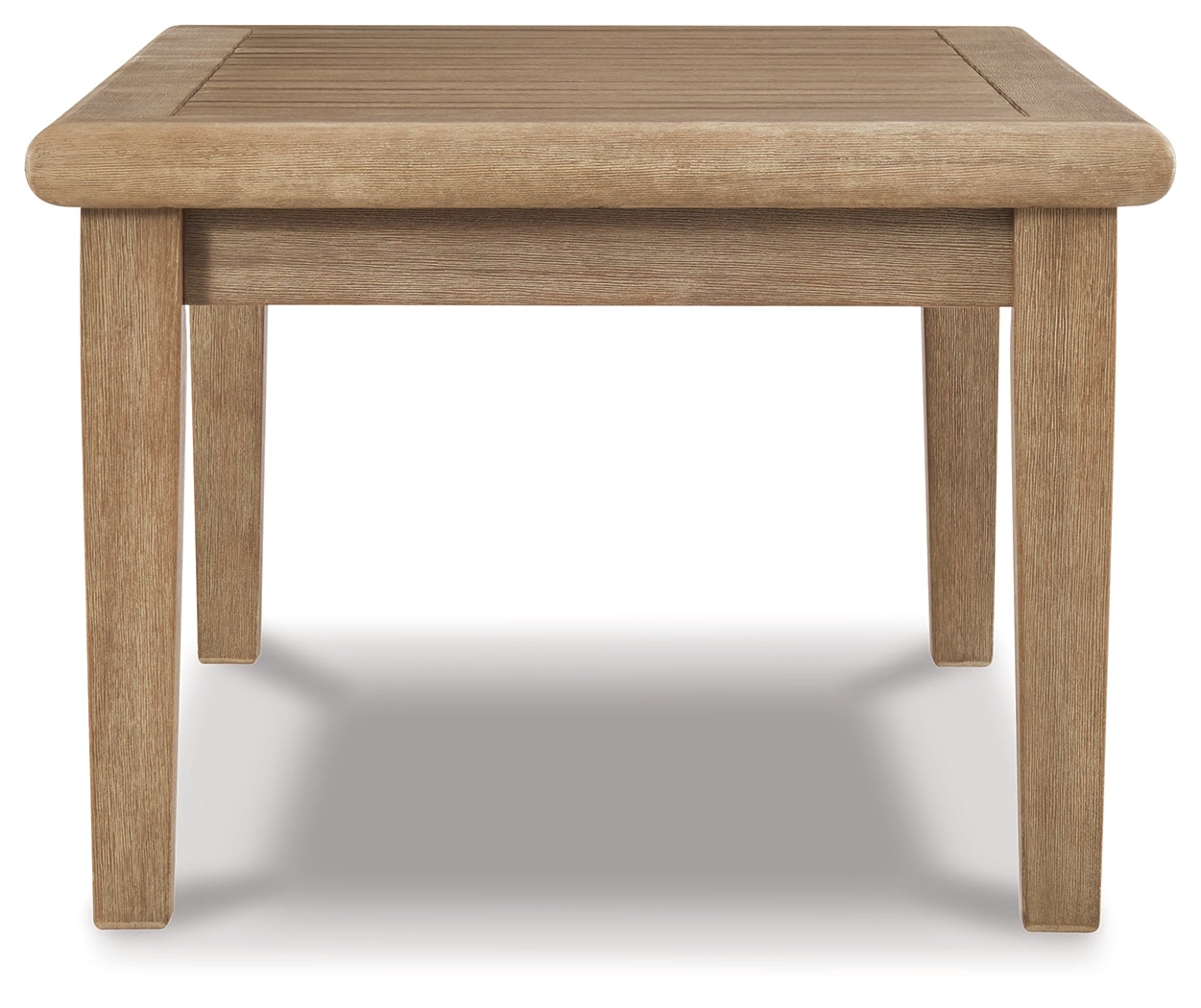 Gerianne grayish brown outdoor coffee table set with 2 end tables