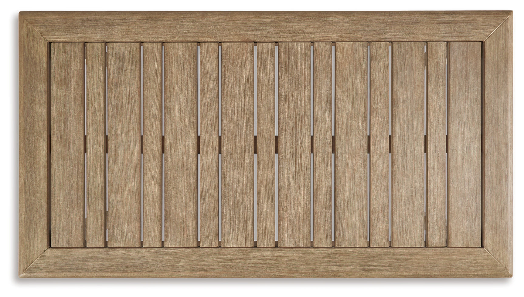Coffee table of Clare Beige View set top angle