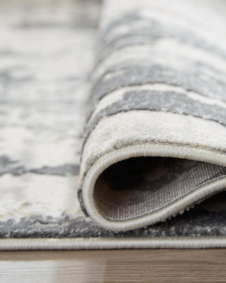 Mazatl Multi 7'10" x 10'2" Rug rolled view