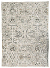 Kilkenny Multi 5'3 x 7'3 Rug - angled detail showing texture and color