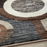 Detail of Guintte Multi 8'2" x 9'6" Rug corner and weave