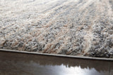Detailed view of Gizela rug's soft 30mm polyester pile
