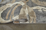 Rolled Faelyn Multi rug edge detail