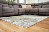 Detailed pattern view of Poincilana Multi 5' x 7' Rug
