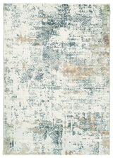 Close-up of Redlings Multi 5' x 7' Rug abstract pattern texture