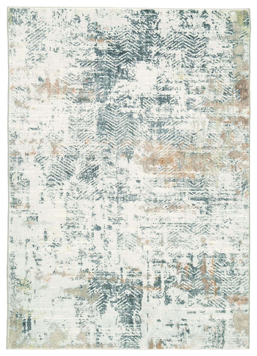 Close-up of Redlings Multi rug texture and pattern