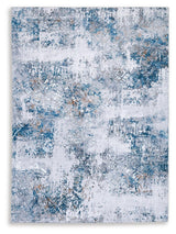 Garyard Multi 5x7 rug close-up detail showing color and texture