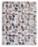 Jettner Multi 7'10" x 10' area rug detail view