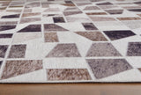 Close-up of Jettner Multi area rug texture and pattern