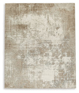 Grifflain rug corner detail showing fabric and pile