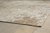 Rolled Grifflain rug showing backing and edge