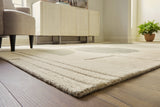 Dallane rug textured fabric detail