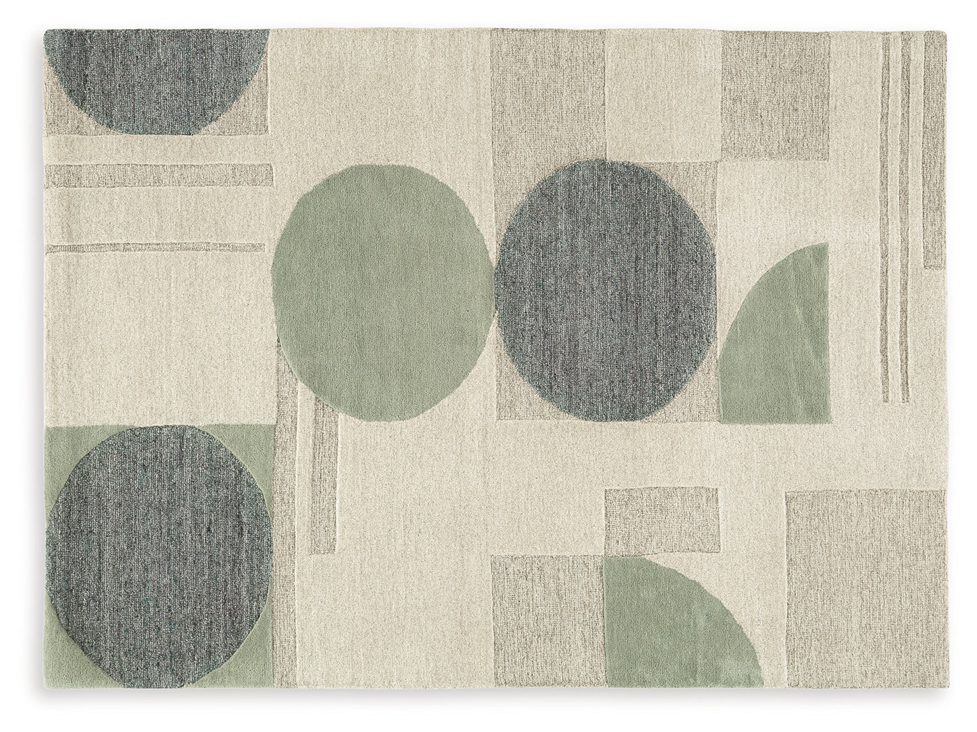 Dallane Linen Blue Green 5' X 7' Rug