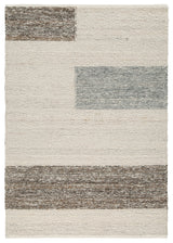 Barus rug close-up detail showing striped pattern