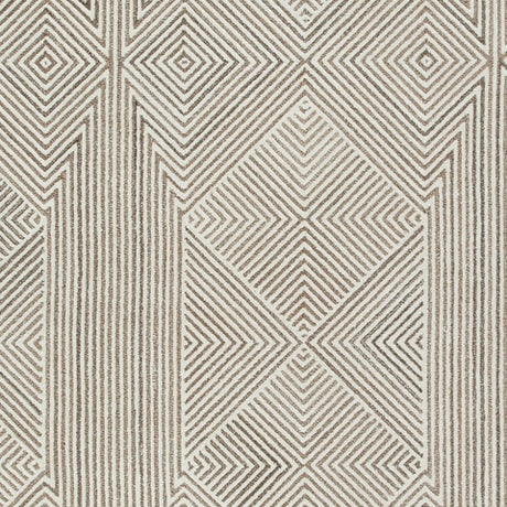 Fabric swatch for Jadott Beige Brown Medium Rug