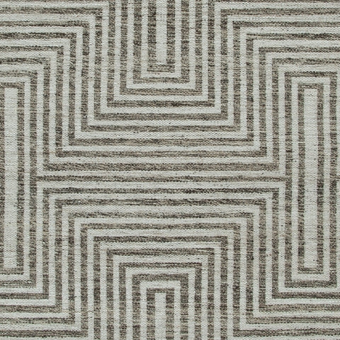 Color swatch of ivory and gray tones in Jossen rug