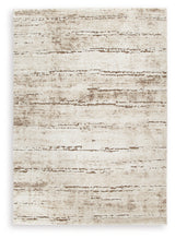 Kasney Rug texture detail showing high-low pile