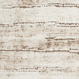 Kasney Rug sample swatch highlighting cream and brown colors