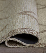 Detail of Guyford rug edges and craftsmanship