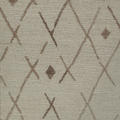 Fabric swatch sample of Guyford rug colors and material