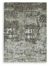 Valmontic Rug detail showing abstract pattern