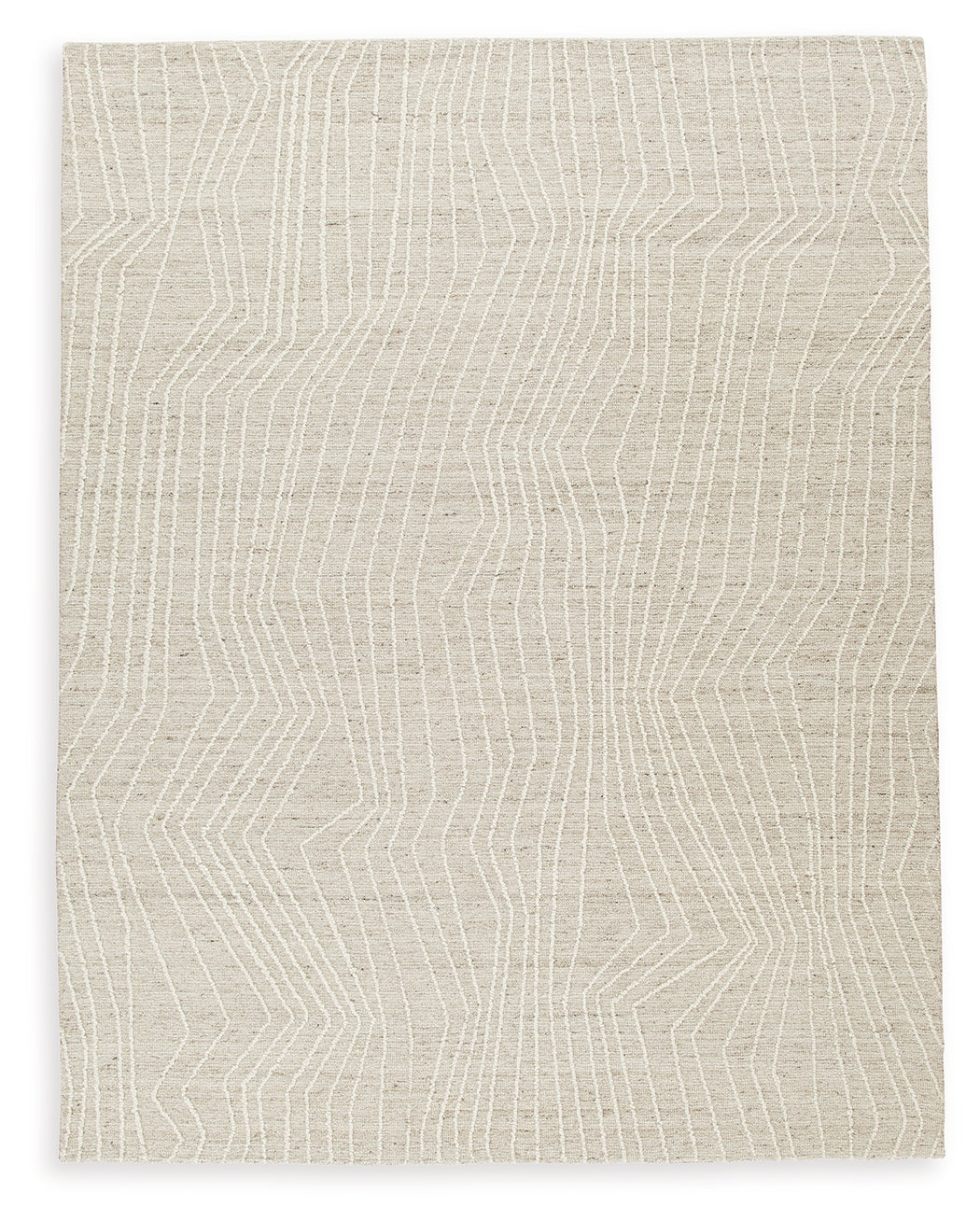 Varahill rug folded corner showing pile texture