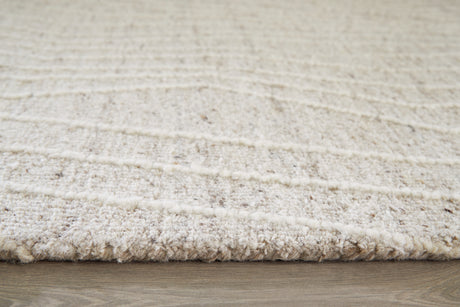 Close up on Varahill rug texture and material