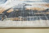 Hessland rug rolled edge detail