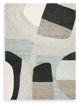 Close-up detail of Edrickhill rug texture and color