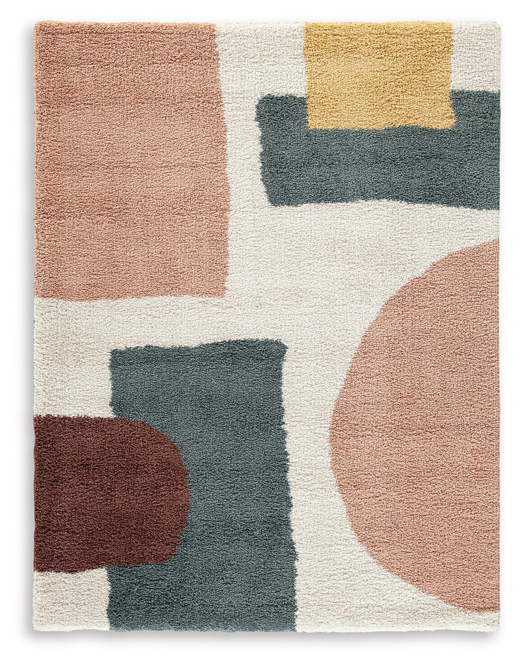 Flynnwick rug rolled showing texture detail