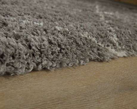 Close-up of Wrenlow Gray and Cream geometric pattern