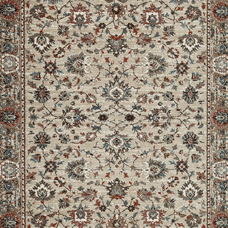 Fabric swatch of Beritham Rug colors