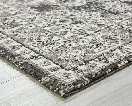 Glennisman rug rolled edge detail
