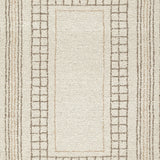 Fabric color swatch for Idaman Taupe and Brown Rug