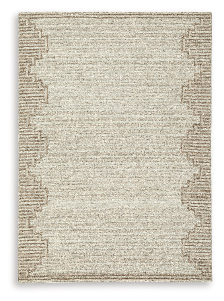 Emorymore Rug rolled edge detail