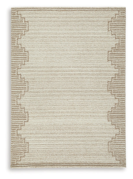 Emorymore Rug rolled edge detail