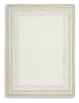 Close-up of Teelgan Rug hand-tufted wool texture