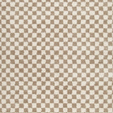 Taupe and ivory color swatch for Karamen Rug