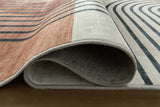 Close-up of Farrendale rug pile and weave